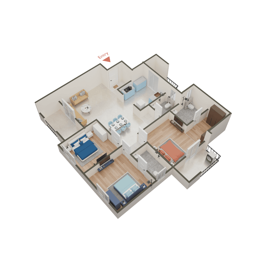 Majestique Signature Towers A1 - Image 68