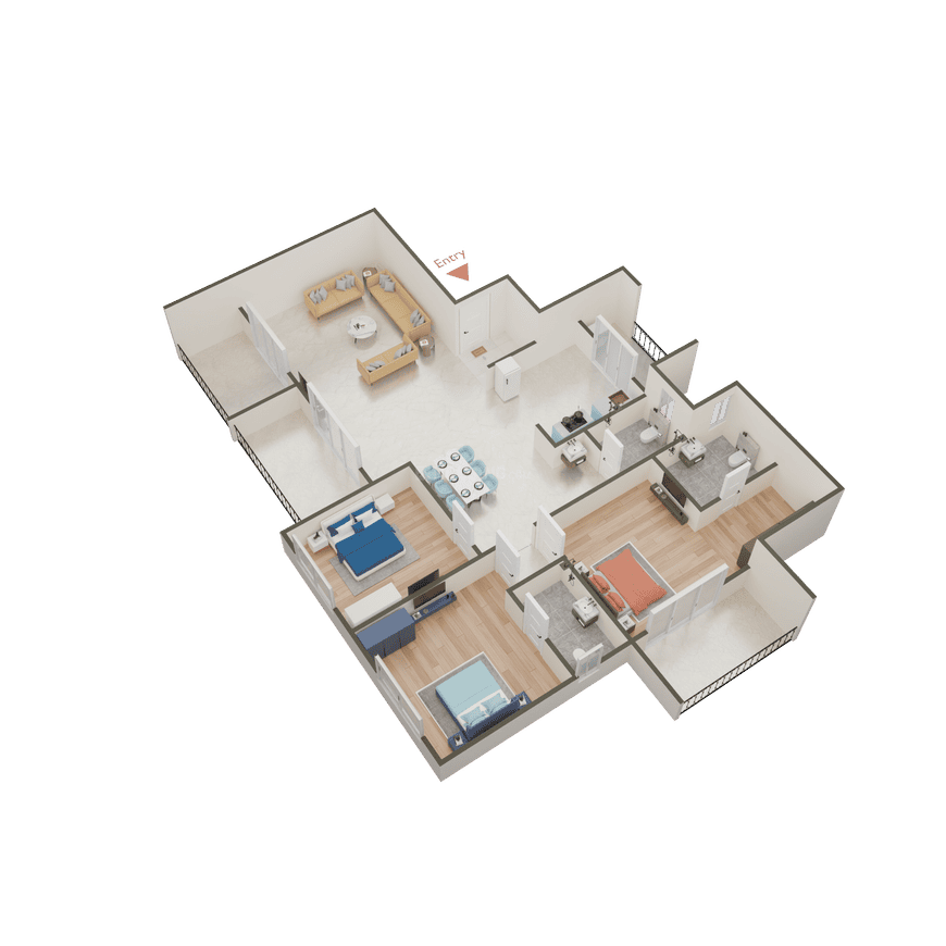 Majestique Signature Towers A1 - Image 72