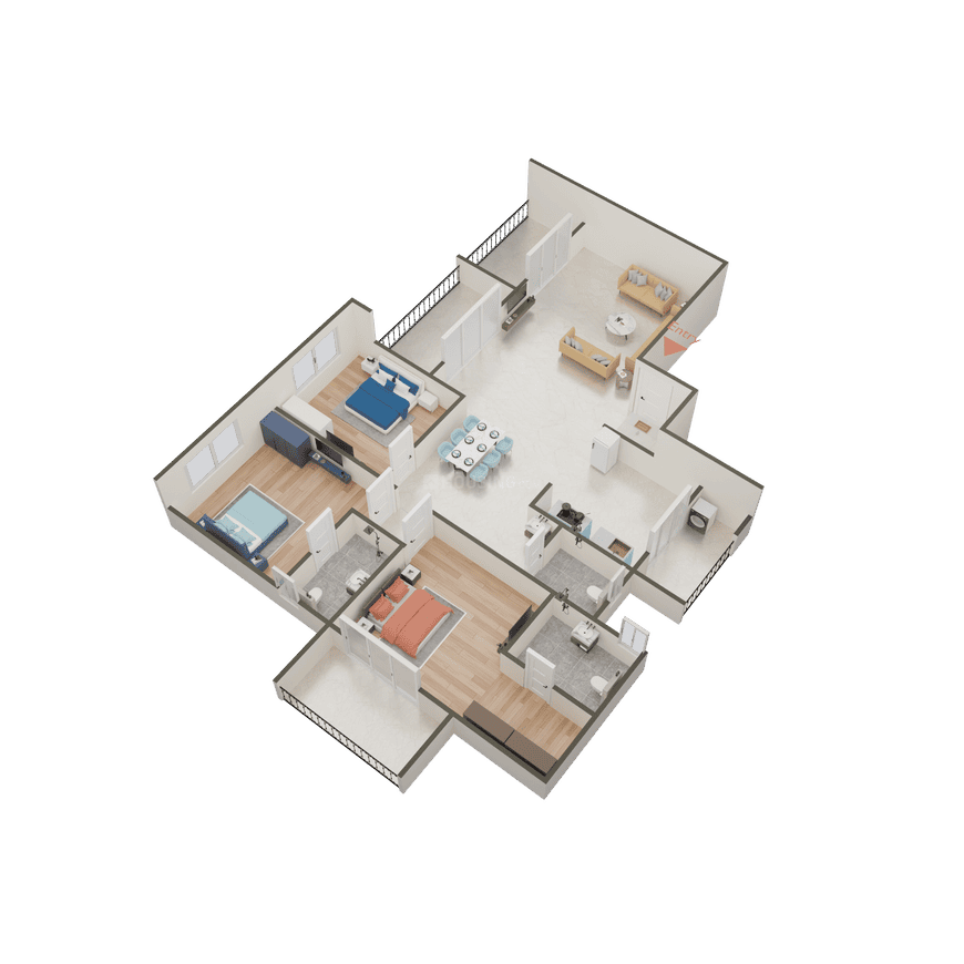Majestique Signature Towers A1 - Image 73