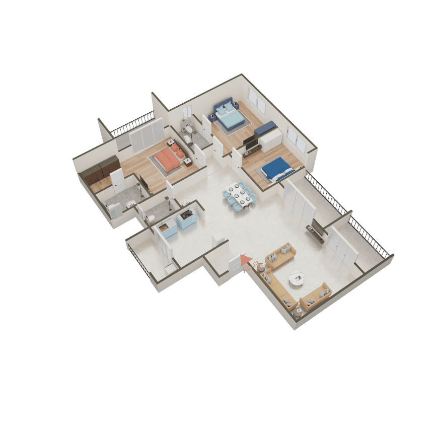 Majestique Signature Towers A1 - Image 74